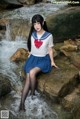 Coser @ 白 烨 Vol.013: 湿身 JK 水下 版 (98 photos)